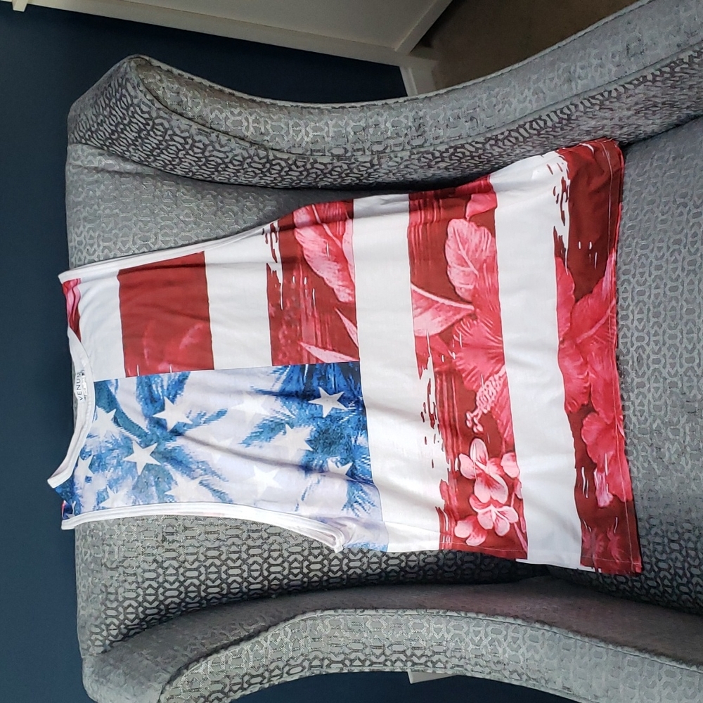 Patriotic swim cover